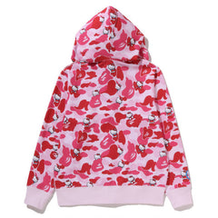 BAPE x Sanrio Characters Hello Kitty Camo Full Zip Hoodie (Ladies)