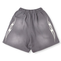 Hellstar Studios Sports Flame Shorts