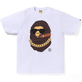 BAPE Boss Smoking Ape Head T-Shirt
