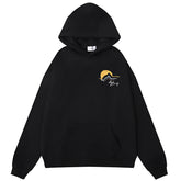 RHUDE Letter sunset print Hoodie