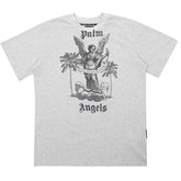 Palm Angels Slogan-Print Cotton T-Shirts