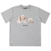 Palm Angels Bear Curved Logo T-Shirt