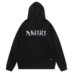 AMIRI Baroque Logo Hoodies