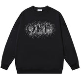 OFF-WHITE Spray-Paint Logo Cotton Sweatshirts