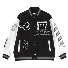 OFF WHITE baseball jacket
