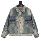 SAINT MICHAEL Flap Pockets Denim Jacket