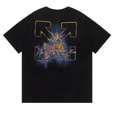 OFF-WHITE Cotton Cherub Print T-Shirts