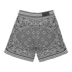 AMIRI Bandana Print B-Ball Drawstring Shorts