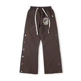 SAINT VANITY Nylon Hooded Track Pants “Gray”