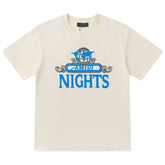AMlRl Nights Cotton Crewneck T-Shirts