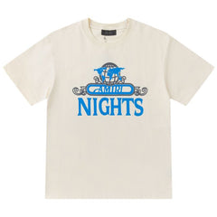 AMlRl Nights Cotton Crewneck T-Shirts