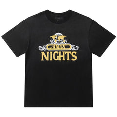 AMlRl Nights Cotton Crewneck T-Shirts