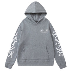 AMlRl Stacked Bones Hoodies