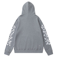 AMlRl Stacked Bones Hoodies