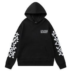AMlRl Stacked Bones Hoodies