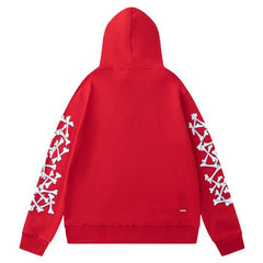 AMlRl Stacked Bones Hoodies