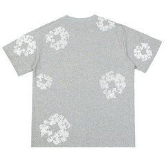 Denim Tears Crystal Patch Cotton logo Design T-Shirts