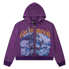 Godspeed Chrome Liberty Zip Hoodies