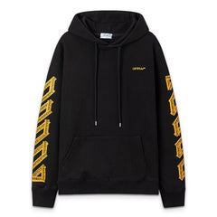 Off-White Schwarzer Hoodie