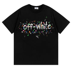 Off-White Bookish Crazy Cotton T-Shirt