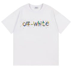 Off-White Bookish Crazy Cotton T-Shirt