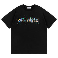 Off-White Bookish Crazy Cotton T-Shirt