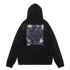 AMIRI Bandana-Embellished Cotton Hoodies