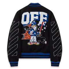 OFF WHITE Logo-Embroidered Jacket