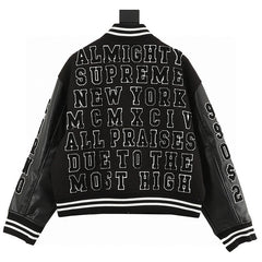 Supreme SS25 week3 Praises Varsity Jacket