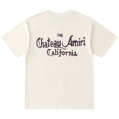 AMIRI Hollywood Lettering-Print T-Shirts