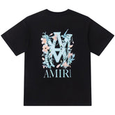 AMIRI Floral Logo-Print T-Shirt