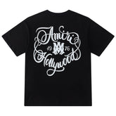 AMIRI Hollywood Lettering-Print T-Shirts
