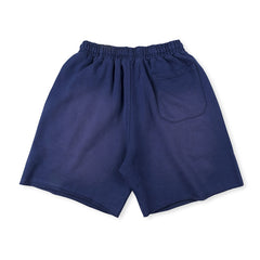 Vertabrae Letter Print Casual Five-Point Shorts