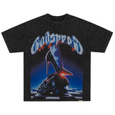 Godspeed Graphic-Print Boxy-Fit T-Shirt