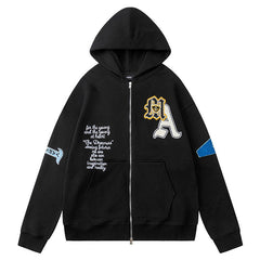 AMIRI Detail Zip-up Hoodie
