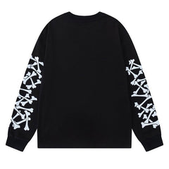 AMIRI Bones Stacked Long-Sleeve T-Shirts