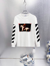 OFF-WHITE Artistic Print Long-Sleeve T-Shirt