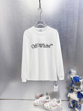 OFF-WHITE Logo Print Long-Sleeve T-Shirt