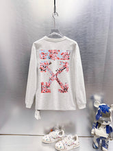 OFF-WHITE Cherry Blossom Print Long-Sleeve T-Shirt