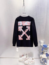OFF-WHITE Cherry Blossom Print Long-Sleeve T-Shirt