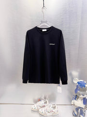OFF-WHITE Logo Print Long-Sleeve T-Shirt