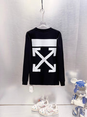 OFF-WHITE Logo Print Long-Sleeve T-Shirt
