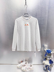OFF-WHITE Logo Print Long-Sleeve T-Shirt