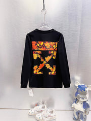 OFF-WHITE Logo Print Long-Sleeve T-Shirt
