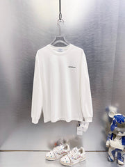 OFF-WHITE Logo Print Long-Sleeve T-Shirt