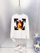 OFF-WHITE Logo Print Long-Sleeve T-Shirt