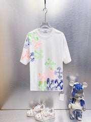 OFF-WHITE Colorful Gradient Arrow Print T-Shirt