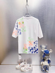 OFF-WHITE Colorful Gradient Arrow Print T-Shirt