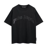 Palm Angels Curved-Logo T-Shirt