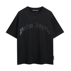 Palm Angels Curved-Logo T-Shirt